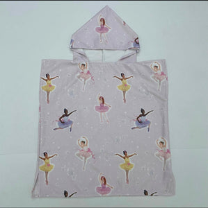Ballerina microfibre hooded towels